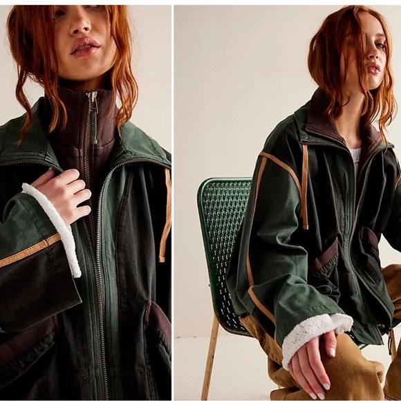 🤩RARE! NWOT! We The Free Avery Layered Anorak Jacket - Picture 2 of 11